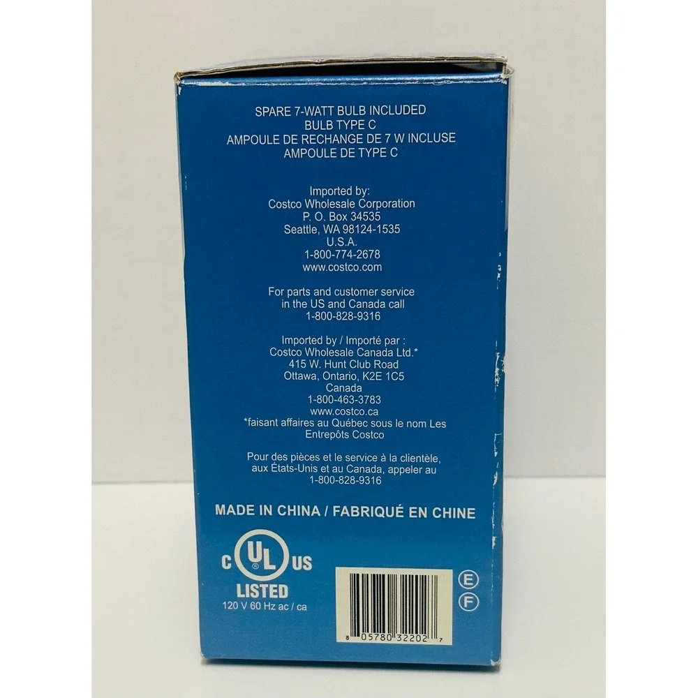 Costco Gingerbread Man Night Light Veilleuse 6